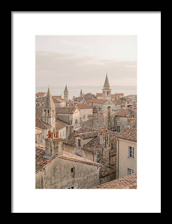 Old European City Rooftops