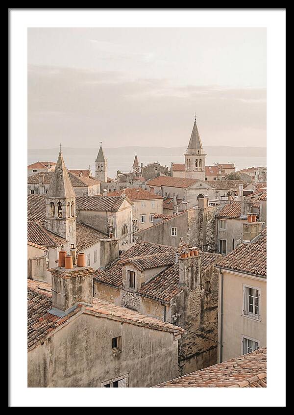 Old European City Rooftops