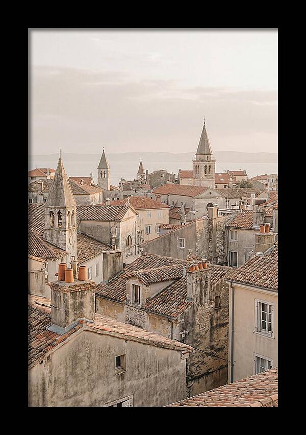 Old European City Rooftops