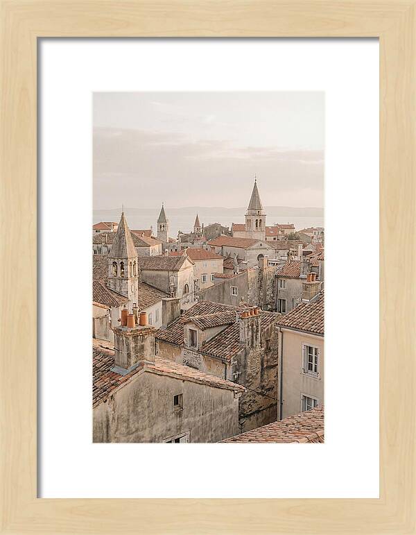 Old European City Rooftops