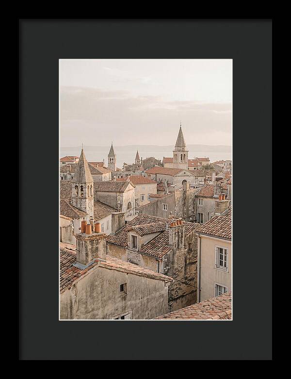 Old European City Rooftops