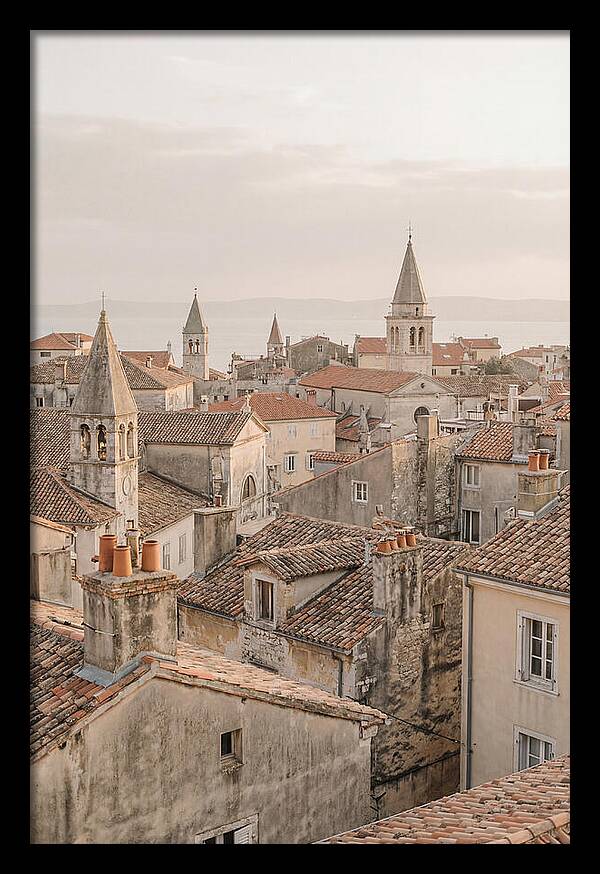 Old European City Rooftops