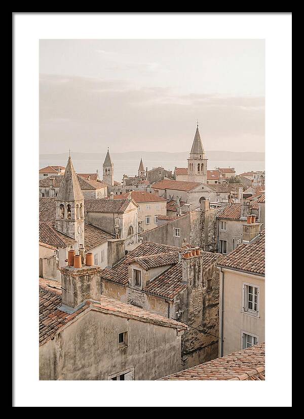 Old European City Rooftops