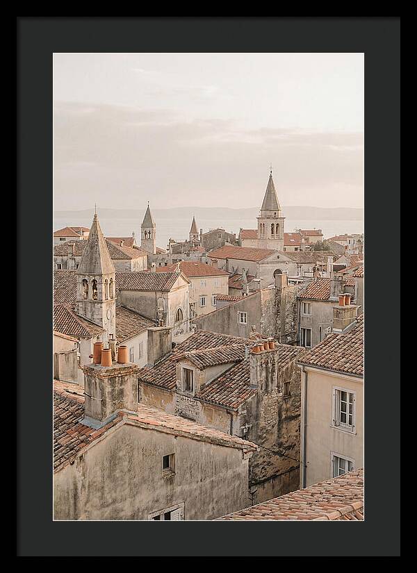 Old European City Rooftops
