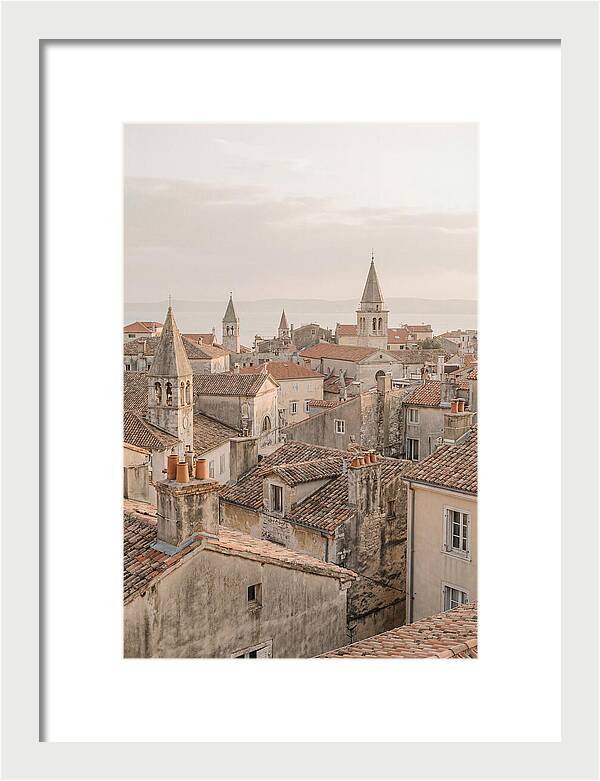 Old European City Rooftops
