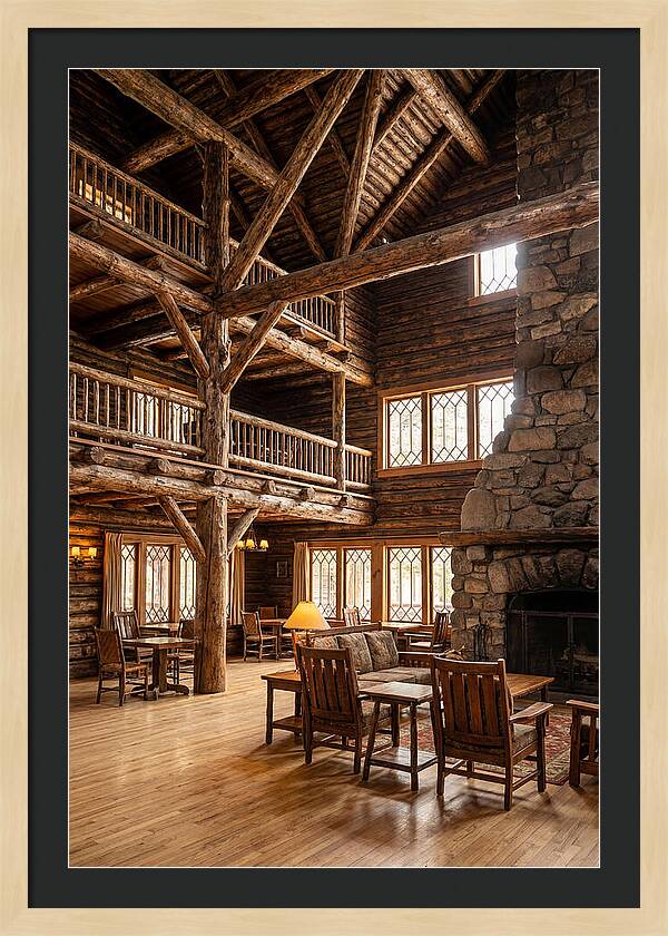 Old Faithful Inn Interior