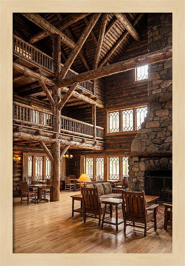 Old Faithful Inn Interior