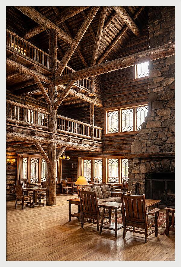 Old Faithful Inn Interior