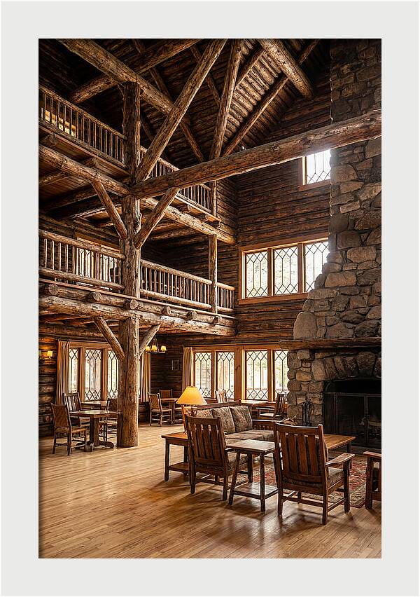 Old Faithful Inn Interior