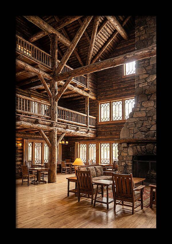 Old Faithful Inn Interior