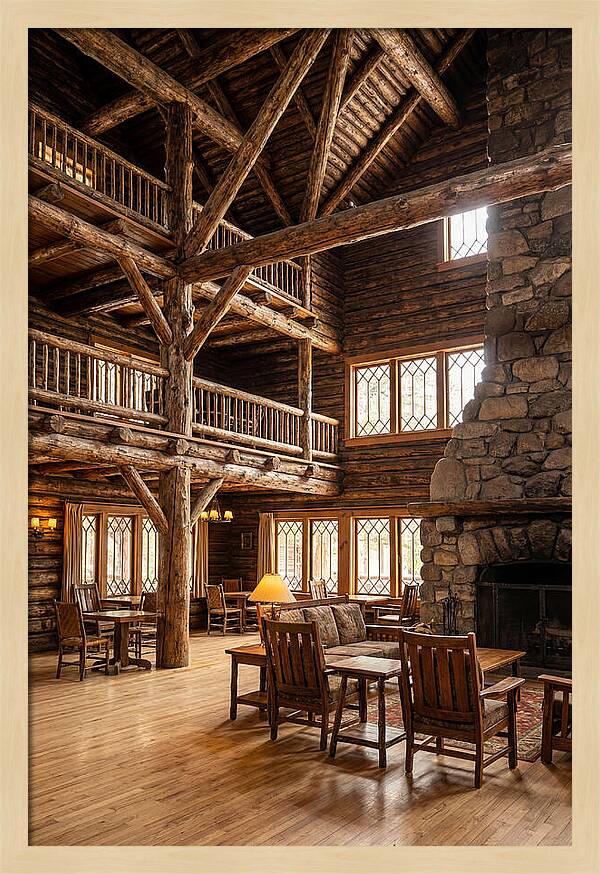 Old Faithful Inn Interior