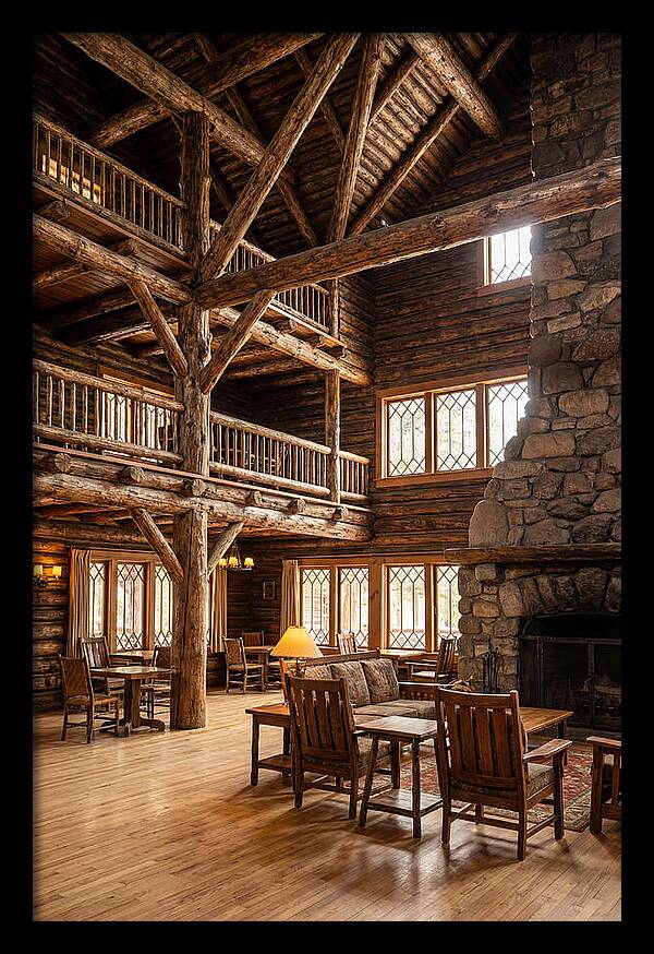 Old Faithful Inn Interior