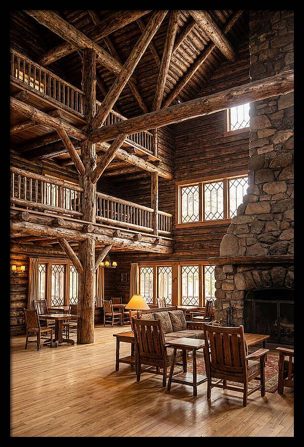 Old Faithful Inn Interior