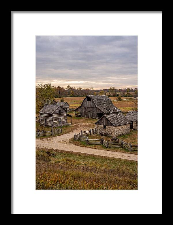 Old Farmstead In Autumn