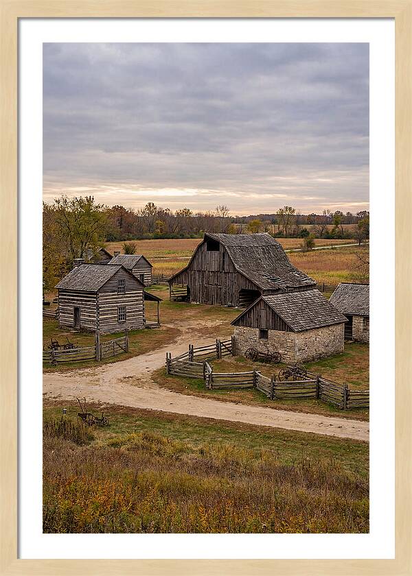 Old Farmstead In Autumn