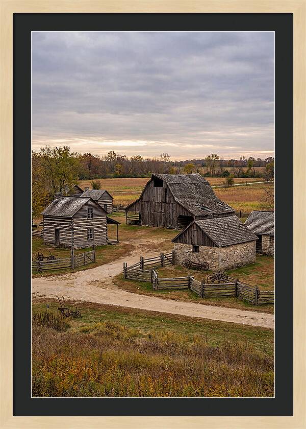Old Farmstead In Autumn