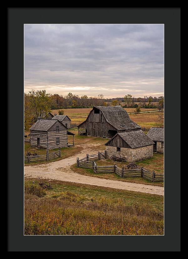 Old Farmstead In Autumn