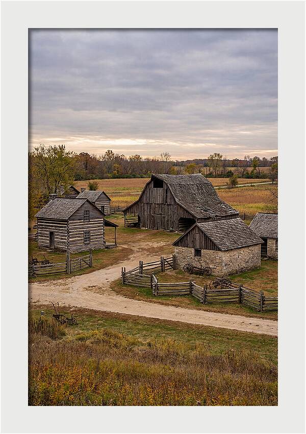 Old Farmstead In Autumn