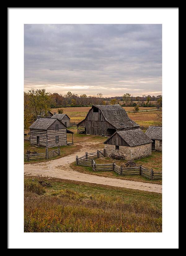 Old Farmstead In Autumn