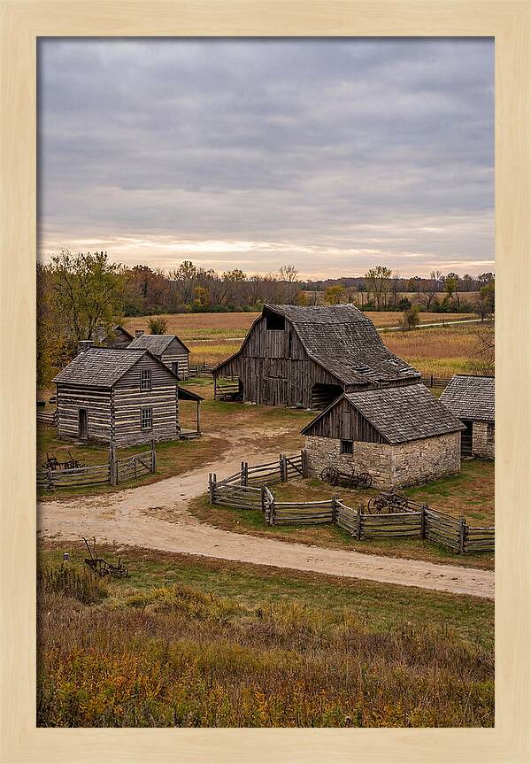 Old Farmstead In Autumn