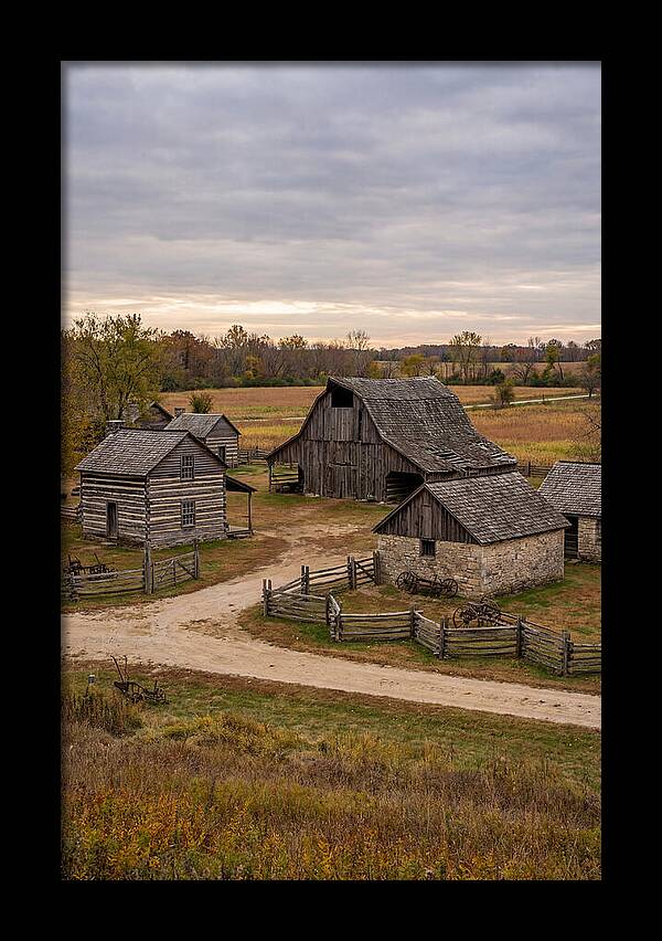 Old Farmstead In Autumn