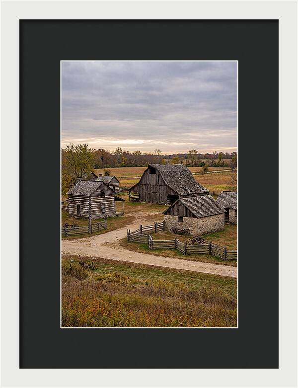 Old Farmstead In Autumn