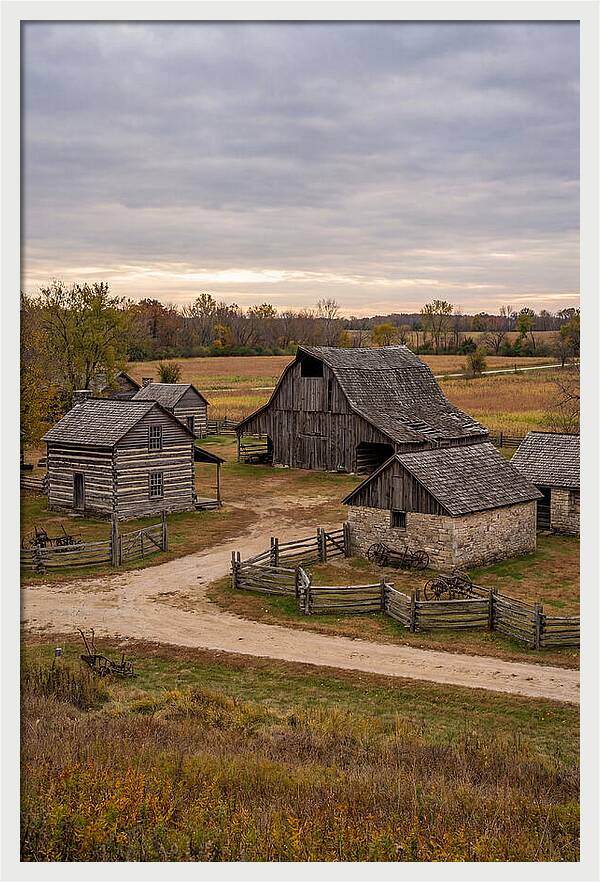 Old Farmstead In Autumn