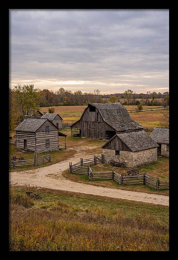 Old Farmstead In Autumn