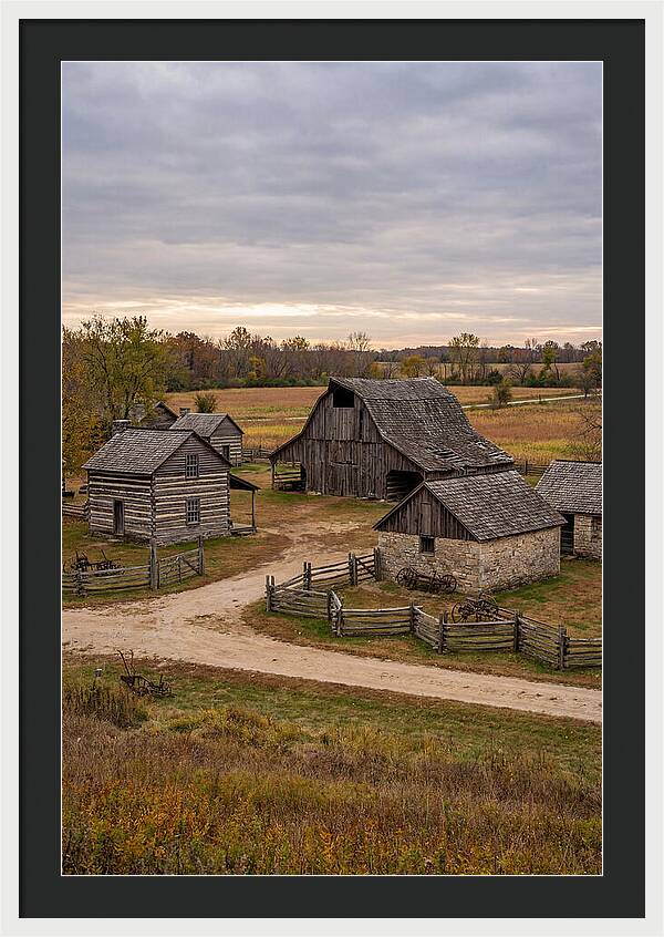 Old Farmstead In Autumn