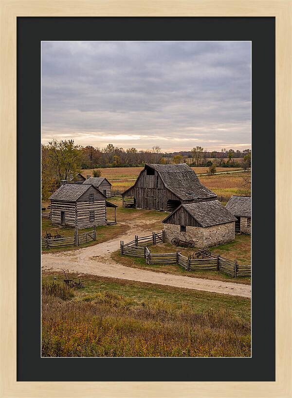 Old Farmstead In Autumn