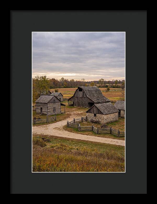 Old Farmstead In Autumn