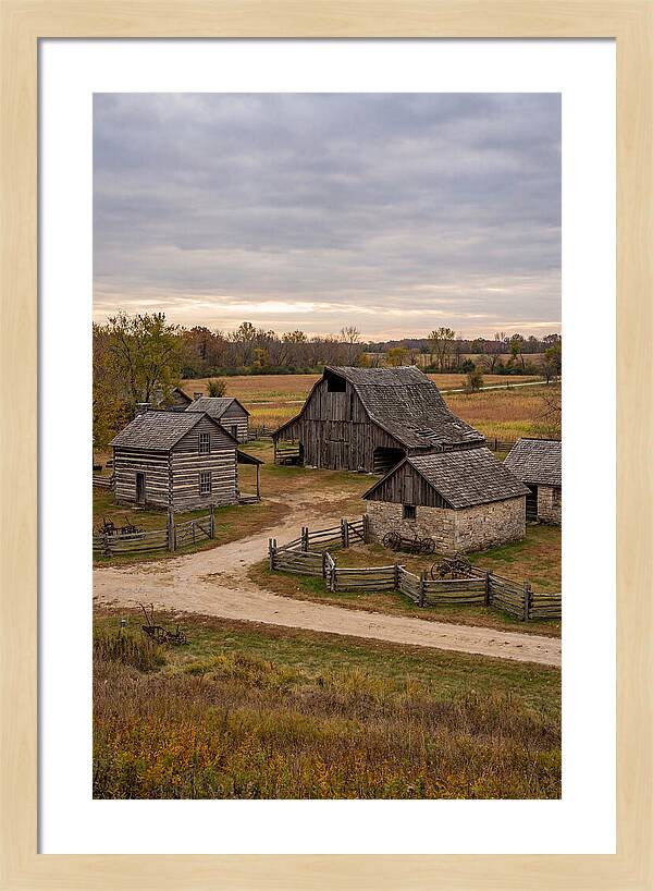 Old Farmstead In Autumn