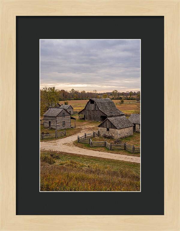Old Farmstead In Autumn