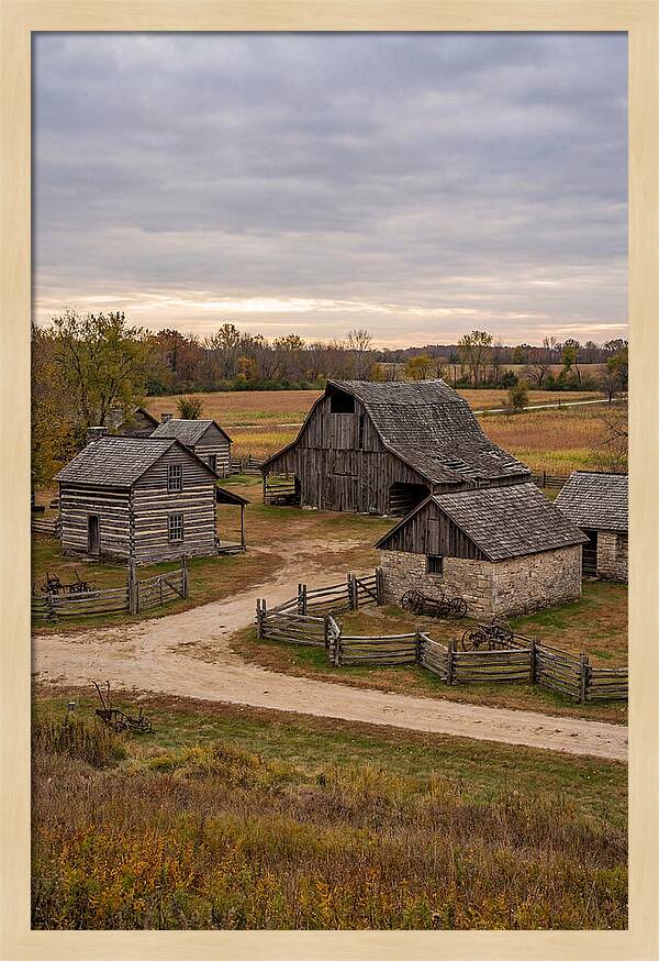 Old Farmstead In Autumn