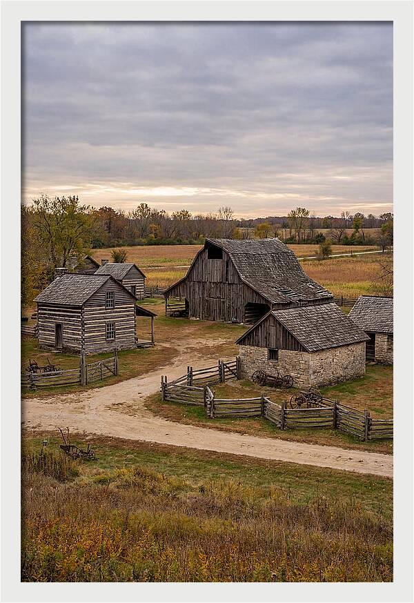 Old Farmstead In Autumn