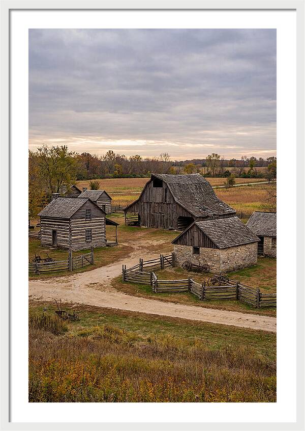 Old Farmstead In Autumn