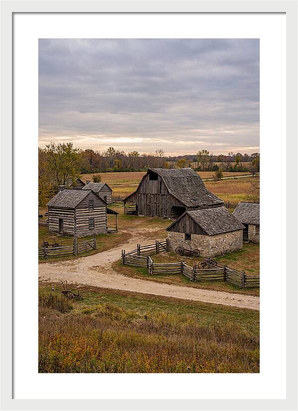 Old Farmstead In Autumn