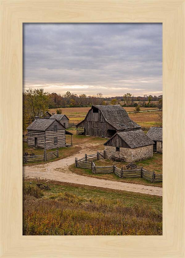 Old Farmstead In Autumn
