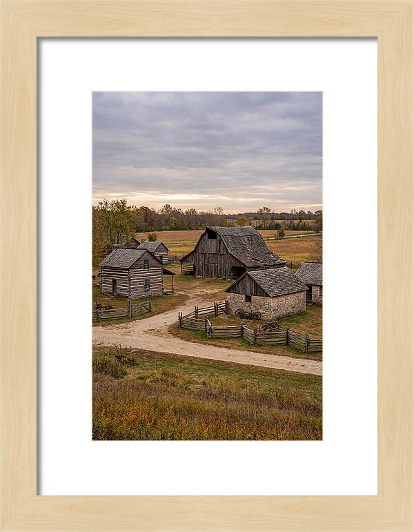 Old Farmstead In Autumn