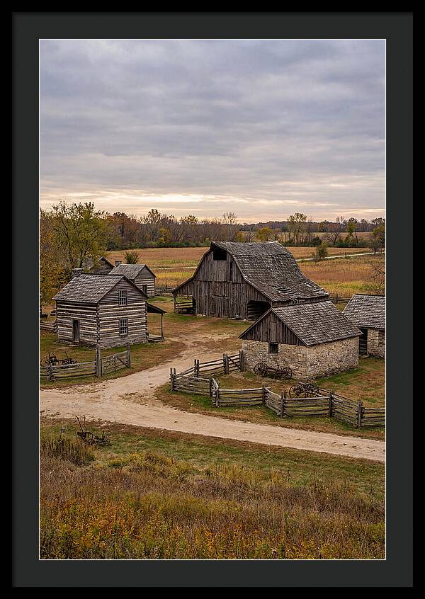 Old Farmstead In Autumn