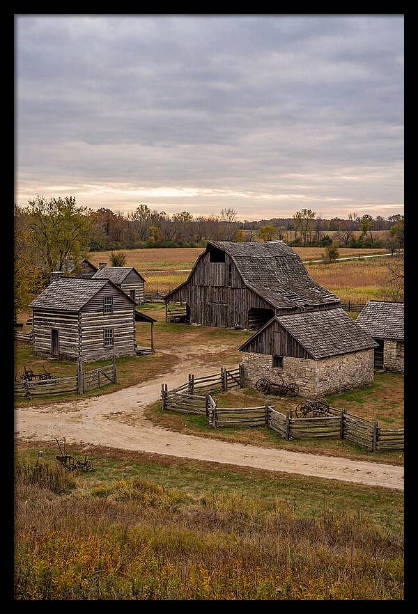 Old Farmstead In Autumn
