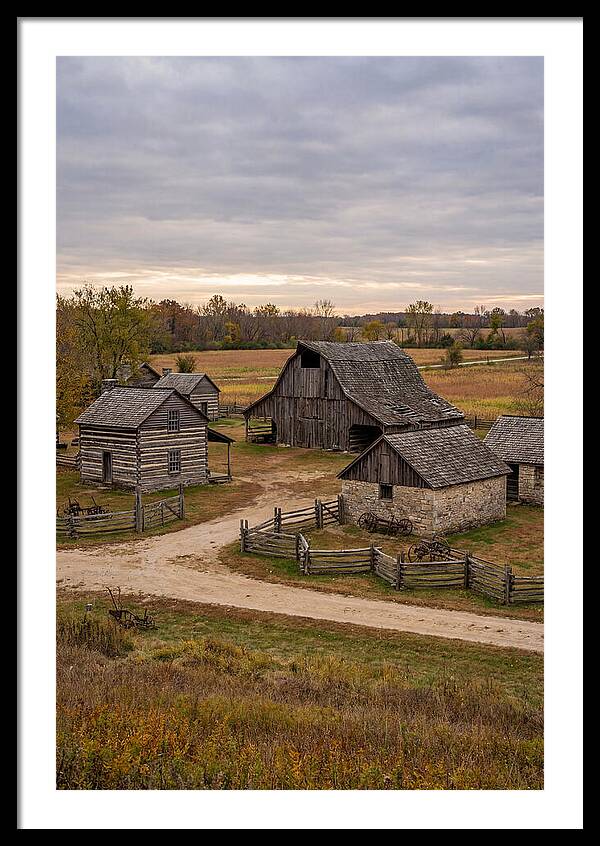 Old Farmstead In Autumn