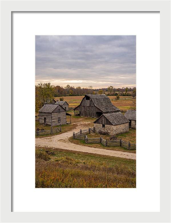 Old Farmstead In Autumn
