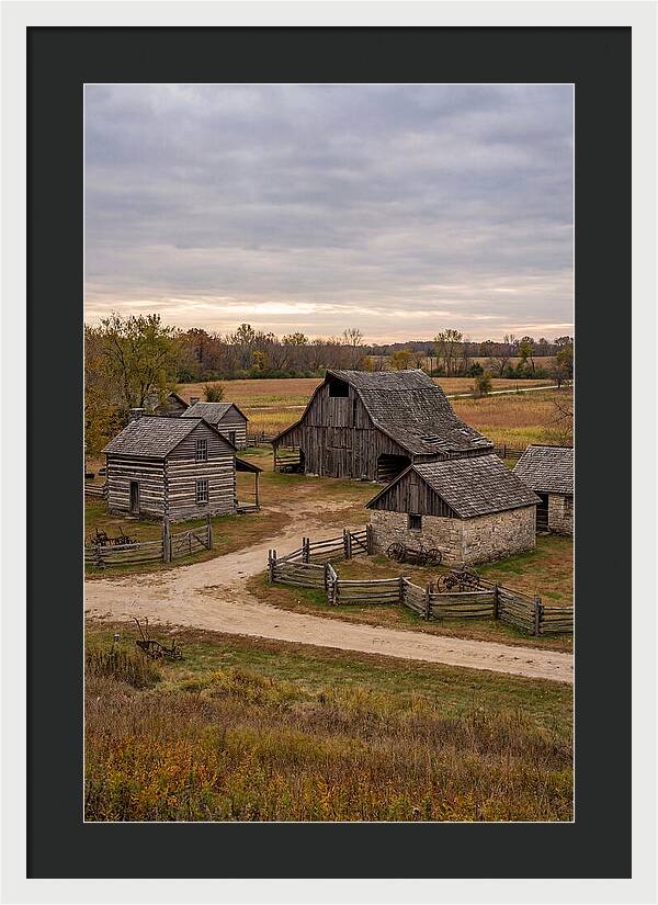 Old Farmstead In Autumn