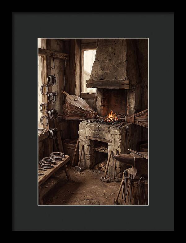 Old Farrier Forge Interior