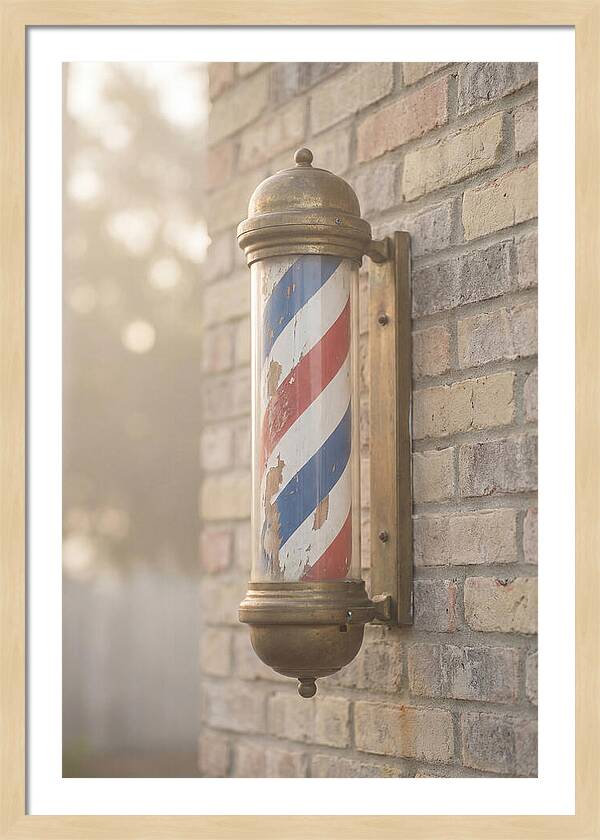 Old Fashioned Barber Pole