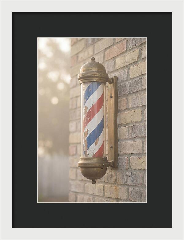Old Fashioned Barber Pole