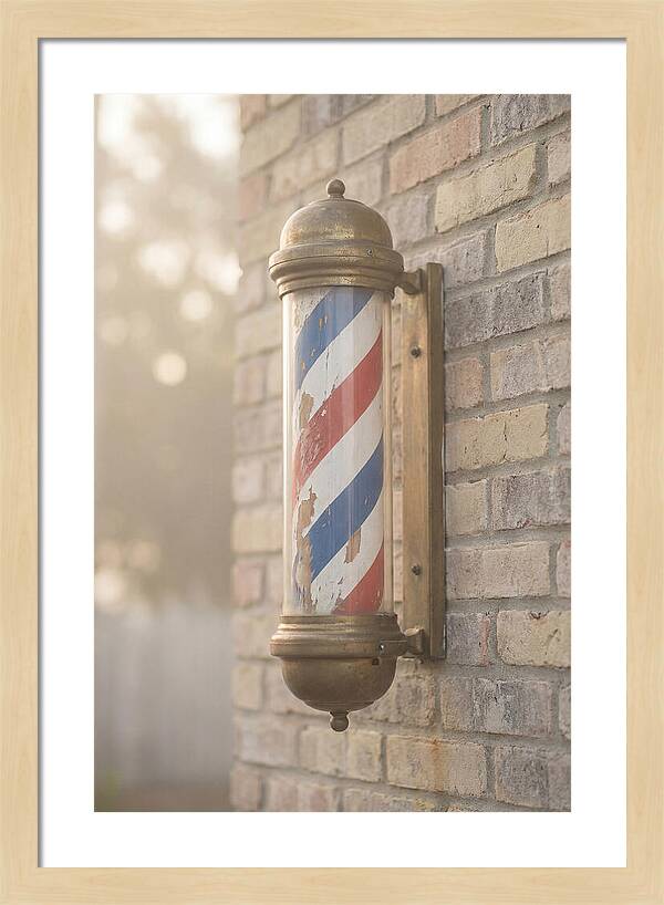 Old Fashioned Barber Pole