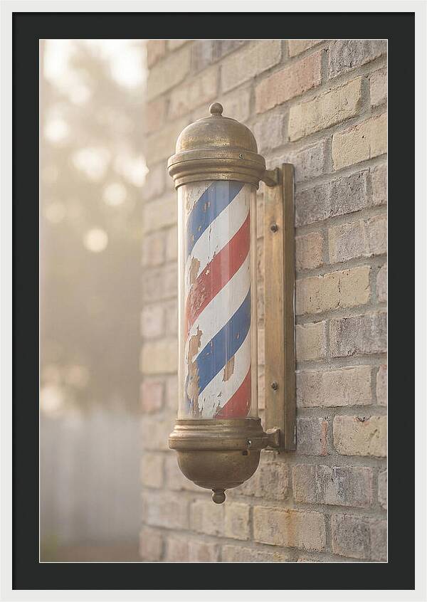 Old Fashioned Barber Pole