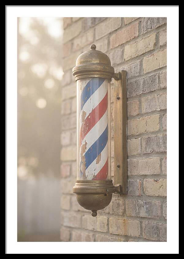 Old Fashioned Barber Pole